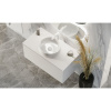 Тумба с раковиной Jorno Stone 100 белая