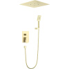 Душевой комплект Timo Selene SX-2029/17SM С ВНУТРЕННЕЙ ЧАСТЬЮ, золото матовое