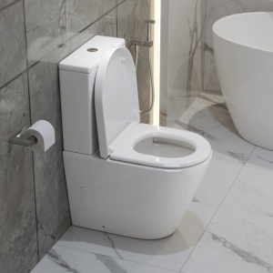 Унитаз-компакт BelBagno Flay-r BB2149CP-TOR безободковый, крышка BB865SC с микролифтом, бачок BB2149T