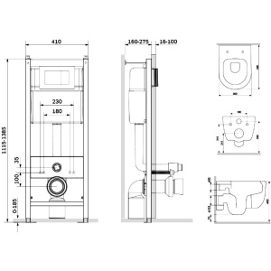 Купить Комплект Damixa Sirius DX86.IS10101.1700 кнопка смыва белая в Москве с доставкой Комплект Damixa Sirius DX86.IS10101.1700 кнопка смыва белая