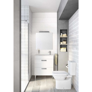 Тумба под раковину Roca Debba 60 ZRU9302708 белый глянец