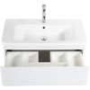 Тумба с раковиной BelBagno Albano-Cer 105 подвесная, bianco lucido