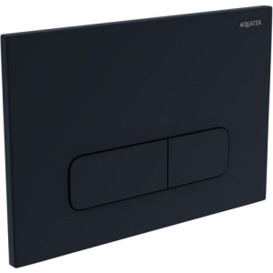 Кнопка смыва Акватек KDI-0000017 черная матовая