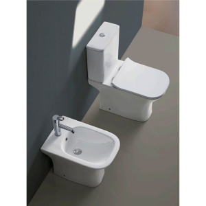 Купить Унитаз-компакт Ceruttispa Vettore 7192 безободковый, с микролифтом в Москве с доставкой Унитаз-компакт Ceruttispa Vettore 7192 безободковый, с микролифтом