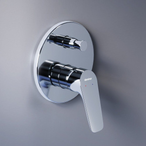 Смеситель для ванны с душем Damixa Jupiter 777100000 С ВНУТРЕННЕЙ ЧАСТЬЮ, хром