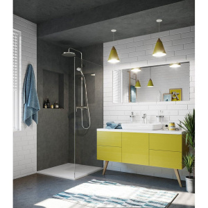 Купить Душевая стойка Kludi Logo dual shower system 6808505-00 в Москве с доставкой Душевая стойка Kludi Logo dual shower system 6808505-00