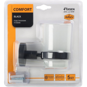 Стакан Fixsen Comfort Black FX-86006 черный