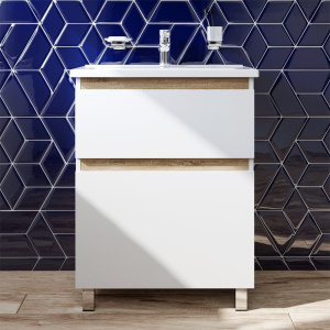 Купить Мебель для ванной AM.PM X-Joy 65, напольная, белый глянец в Москве с доставкой Мебель для ванной AM.PM X-Joy 65, напольная, белый глянец