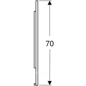 Зеркало с подсветкой Geberit Option 90 502.783.00.1