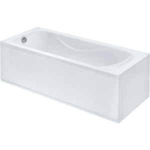 Акриловая ванна Santek Тенерифе 160x70 см, с каркасом, со сливом-переливом