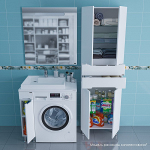 Тумба с раковиной СаНта Лондон 19 L напольная