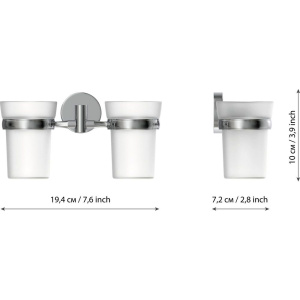 Купить Стакан Fora Long L039 двойной в Москве с доставкой Стакан Fora Long L039 двойной