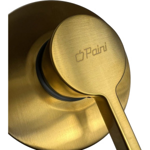 Смеситель для душа Paini Brera 74PJ690 С ВНУТРЕННЕЙ ЧАСТЬЮ, матовое золото