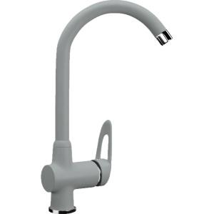 Комплект Мойка кухонная Ulgran U-104 -342 графитовая + Смеситель U-006 -342 графитовый