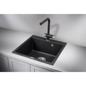 Мойка кухонная Granula 5102, черный