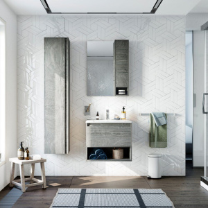 Купить Зеркало STWORKI Карлстад R 60 дуб рошелье в Москве с доставкой Зеркало STWORKI Карлстад R 60 дуб рошелье