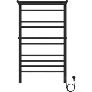 Полотенцесушитель электрический Акватек Альфа П10 50x90 черный муар