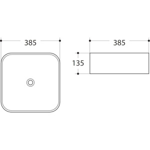 Купить Раковина Art&Max AM-78110-MB матовая черная в Москве с доставкой Раковина Art&Max AM-78110-MB матовая черная