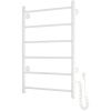 Полотенцесушитель электрический Domoterm Классик DMT 109-6 50х80, белый, R