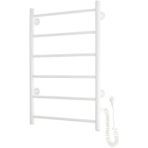 Купить Полотенцесушитель электрический Domoterm Классик DMT 109-6 50х80, белый, R в Москве с доставкой Полотенцесушитель электрический Domoterm Классик DMT 109-6 50х80, белый, R