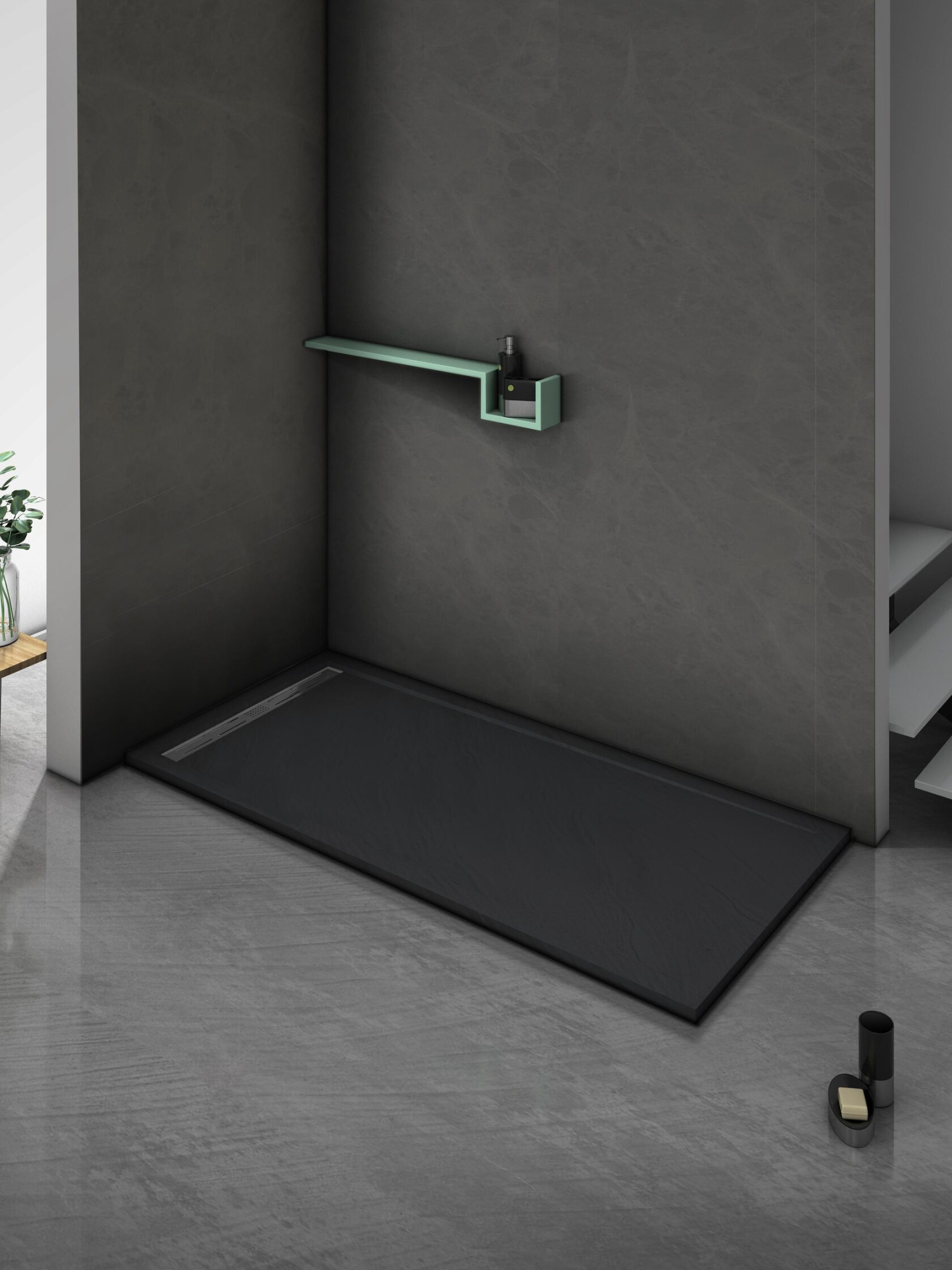 Экран для поддона прямоугольный WeltWasser SKS SKS10080-BL (10000004417)