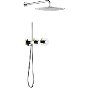 Душевой комплект Timo Saona SX-2359/00SM С ВНУТРЕННЕЙ ЧАСТЬЮ, с термостатом, хром