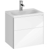 Тумба с раковиной Keuco Royal Reflex 50 39601211102 белая