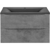 Тумба с раковиной Vincea Mia 80 бетон