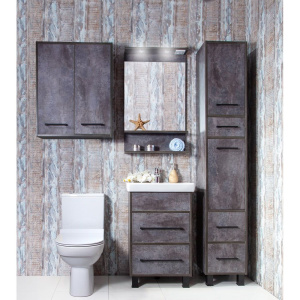 Шкаф Бриклаер Чили 62 цемент