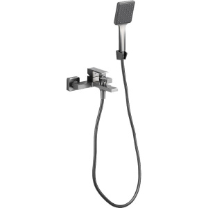 Купить Смеситель для ванны с душем BELZ B60613-3 вороненая сталь в Москве с доставкой Смеситель для ванны с душем BELZ B60613-3 вороненая сталь