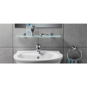 Купить Полка Ideal Standard IOM прозрачное стекло в Москве с доставкой Полка Ideal Standard IOM прозрачное стекло