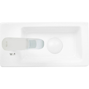 Рукомойник Weltwasser WW Aisbach 5092 L, белый глянцевый