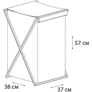 Купить Корзина для белья Fixsen 1000 FX-1023 складная в Москве с доставкой Корзина для белья Fixsen 1000 FX-1023 складная