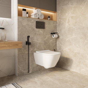 Унитаз подвесной Geberit Smyle Square 500.683.01.1 с крышкой-сиденьем с микролифтом