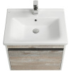 Тумба с раковиной Aquaton Капри 60 1A2301K1KPDA0 бетон пайн, белая