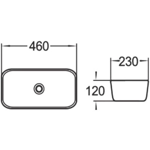 Раковина SantiLine SL-1050
