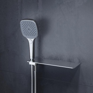 Купить Шланговое подключение IDDIS Slide SLIAC00i62 с держателем и полкой, хром в Москве с доставкой Шланговое подключение IDDIS Slide SLIAC00i62 с держателем и полкой, хром