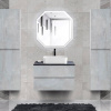 Мебель для ванной Cezares Molveno 46 80 beton, со столешницей