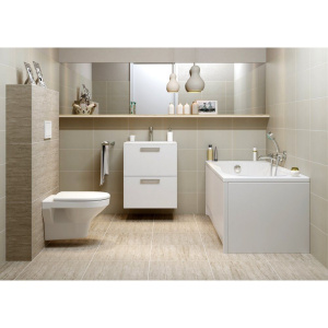 Акриловая ванна Cersanit Nike 170x70 см, с каркасом, ультрабелая