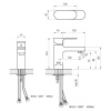 Смеситель для раковины Ravak Chrome CR 012.00