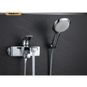 Купить Смеситель для ванны с душем D&K Berlin Freie DA1433201 хром в Москве с доставкой Смеситель для ванны с душем D&K Berlin Freie DA1433201 хром