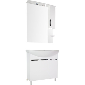 Мебель для ванной ASB-Mebel Мессина 80, с дверками