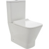 Унитаз-компакт AQUAme AQM1005 безободковый, с микролифтом