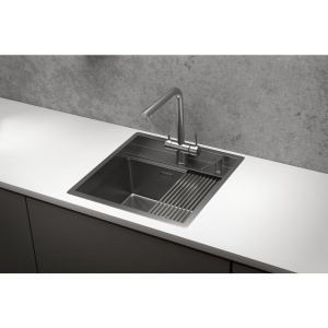 Мойка кухонная Granula Kitchen Space 5051, сталь сатин
