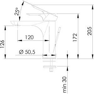Смеситель для раковины Remer Infinity I10