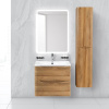 Тумба с раковиной BelBagno Acqua 60 подвесная, rovere rustico