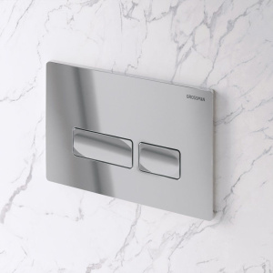 Кнопка смыва Grossman Pragma хром