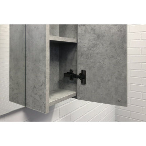 Зеркало Comforty Осло 80 бетон светлый