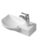 Раковина подвесная глянцевая белая 505х235х125 WeltWasser AISBACH 7950 GL-WT R (10000008693)