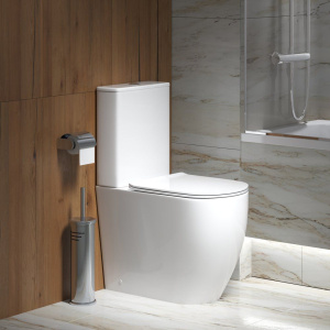 Купить Унитаз-компакт Grossman Style GR-4473S безободковый, с микролифтом в Москве с доставкой Унитаз-компакт Grossman Style GR-4473S безободковый, с микролифтом